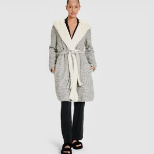 NWT UGG Portola Reversible Robe Size Medium